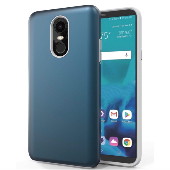 LG Stylo 4 / LG Q Stylus Phone Case blue - Picture 1 of 7